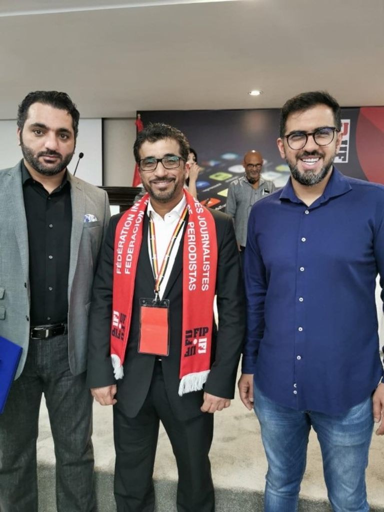 محمد الحمادي رئيس مجلس إدارة جمعية الصحفيين الإماراتية