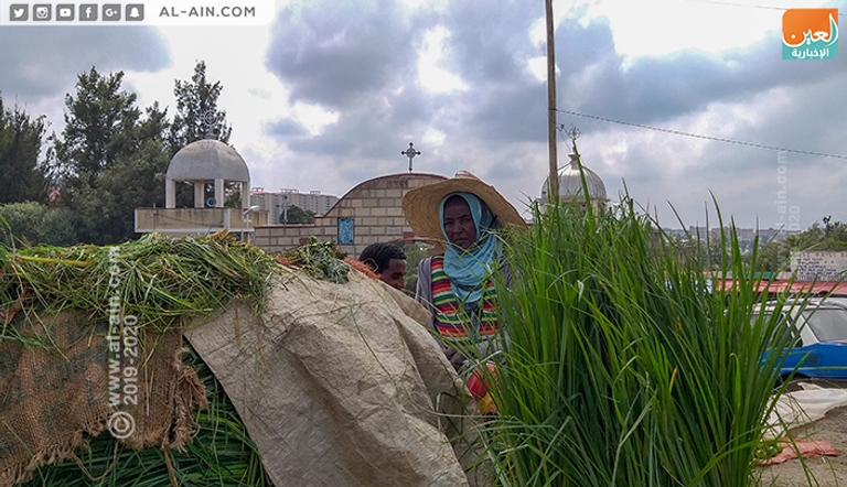 أسواق شعبية تحيط بالكنائس الإثيوبية