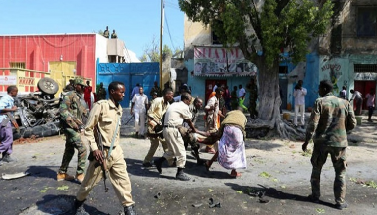 انتشار للجيش الصومالي بأحد مواقع التفجيرات السابقة