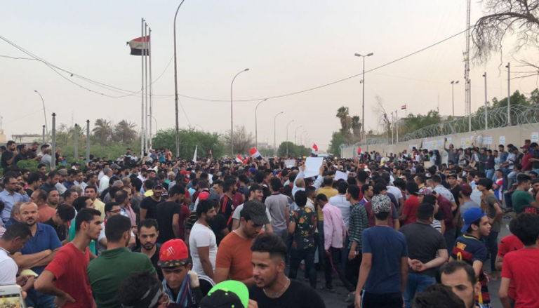 مظاهرات سابقة في البصرة