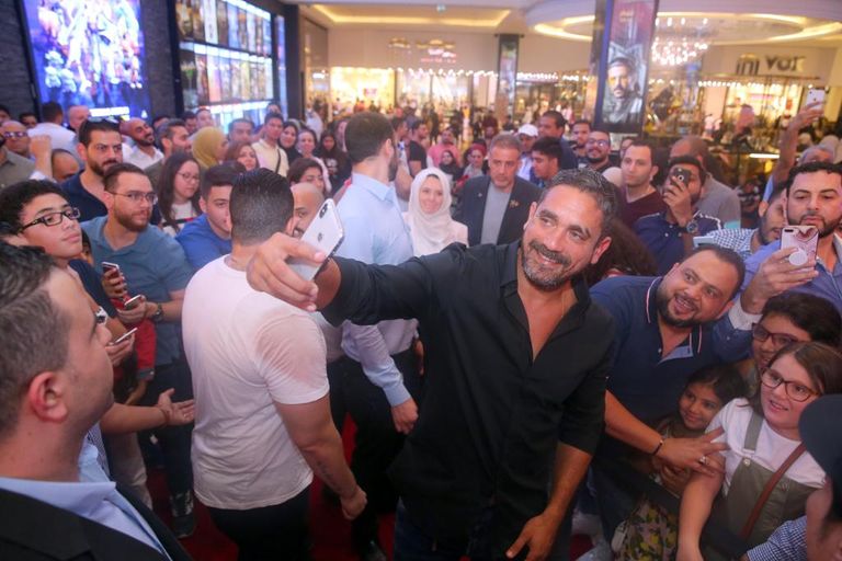 أمير كرارة في العرض الخاص لفيلم كازابلانكا