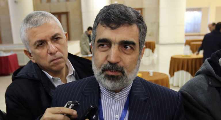 بهروز كمالوندي الناطق باسم منظمة الطاقة الذرية الإيرانية