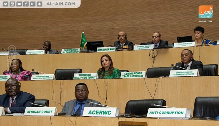 صورة جماعية لأعضاء لجنة الممثلين الدائمين للاتحاد الأفريقي