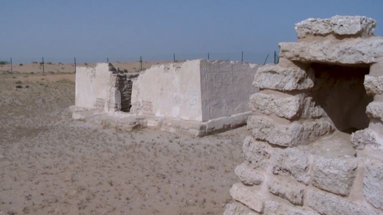 معبد الدور الأثري في أم القيوين 