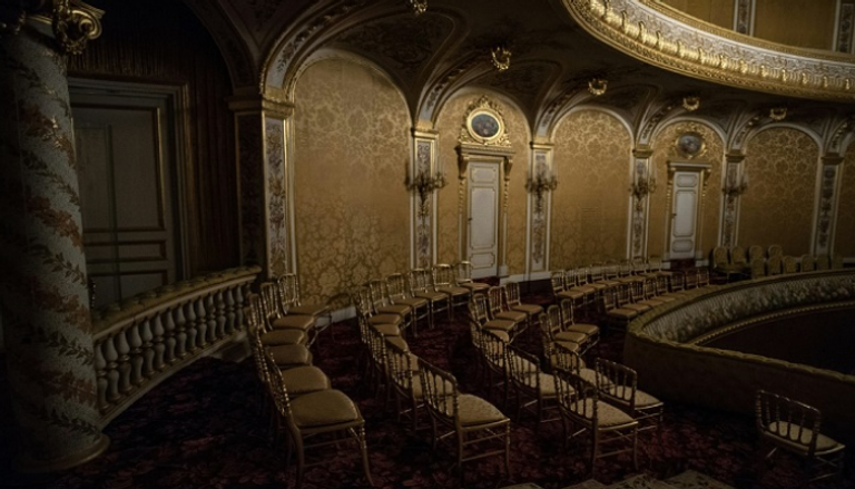الردهة الإمبراطورية في مسرح فونتانبلو - أرشيفية