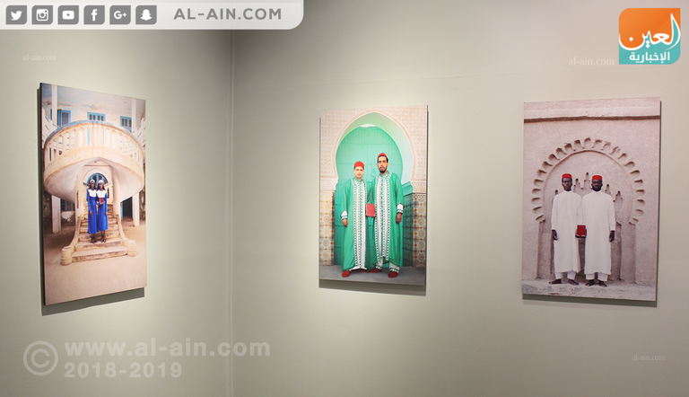 أحد الأعمال الفنية في بينالي القاهرة