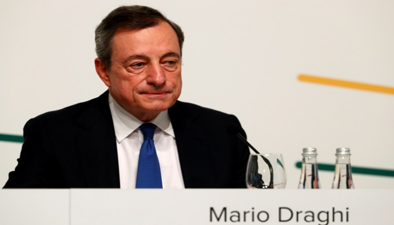 ماريو دراجي رئيس البنك المركزي الأوروبي - رويترز