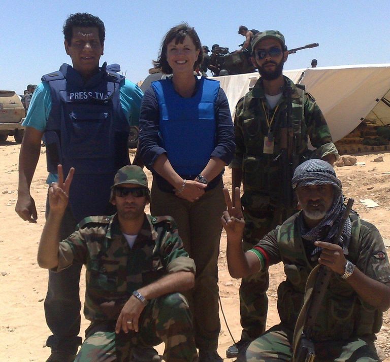 محمد فوزي المصور الحربي السابق بقناة الجزيرة خلال حديثة لـ