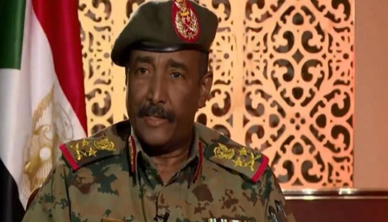 رئيس المجلس العسكري الانتقالي في السودان الفريق ركن عبدالفتاح البرهان