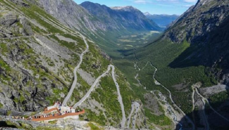 طريق "ترولستيجن" في النرويج