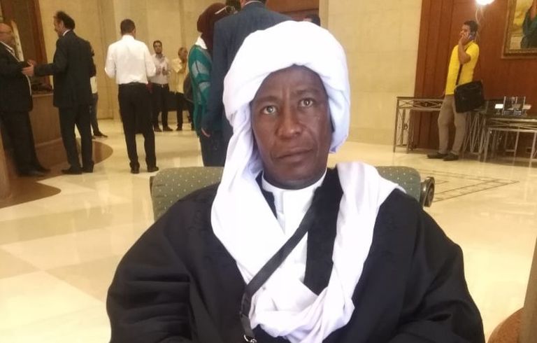 أبو بكر سليمان احد أعيان مكون التبو الليبي تركيا وقطر تدعمان الفتنة والإرهاب في جنوب ليبيا