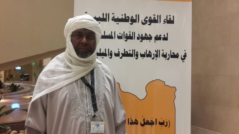 ناسامو سعيد محمد احد قيادات قبائل الطوارق  تركيا وقطر تدعمان الفتنة والإرهاب في جنوب ليبيا