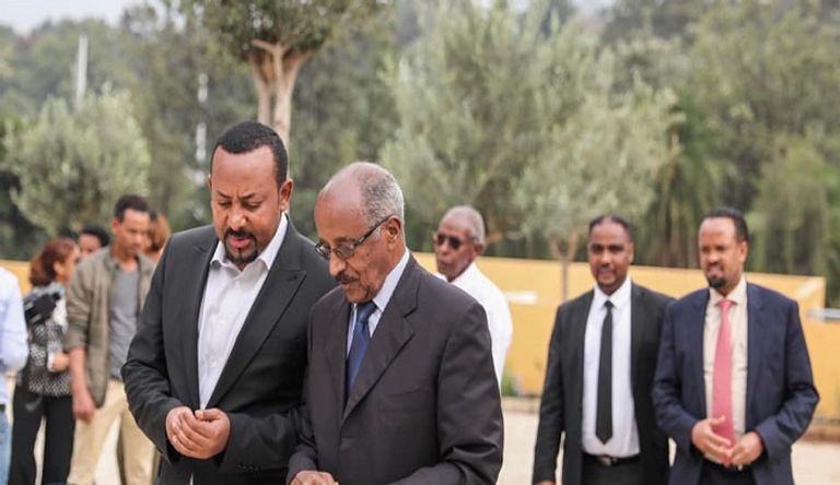 رئيس وزراء إثيوبيا يرحب بوزير الخارجية الإريتري