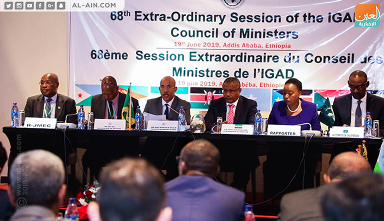 وزراء خارجية دول منظمة "إيجاد"