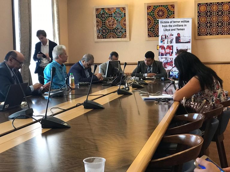 تحركات دولية لاسترجاع حقوق مهجري تاورغاء الباحث السياسي والحقوقي الليبي سراج التاورغي