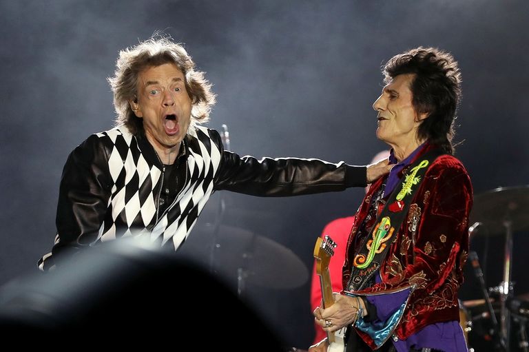 ميك جاجر المغني الرئيسي لفرقة The Rolling Stones