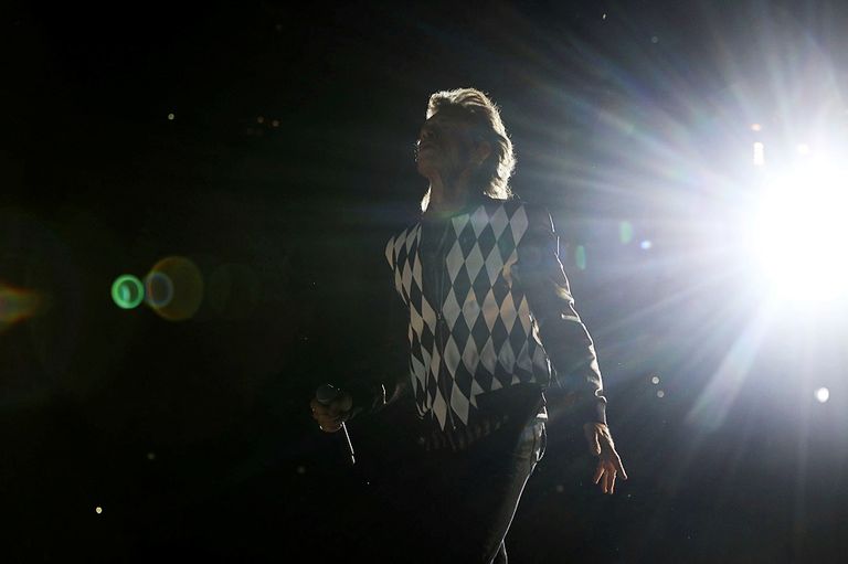 ميك جاجر المغني الرئيسي لفرقة The Rolling Stones