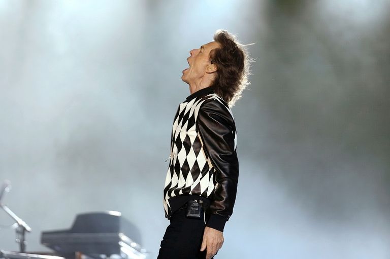 ميك جاجر المغني الرئيسي لفرقة The Rolling Stones