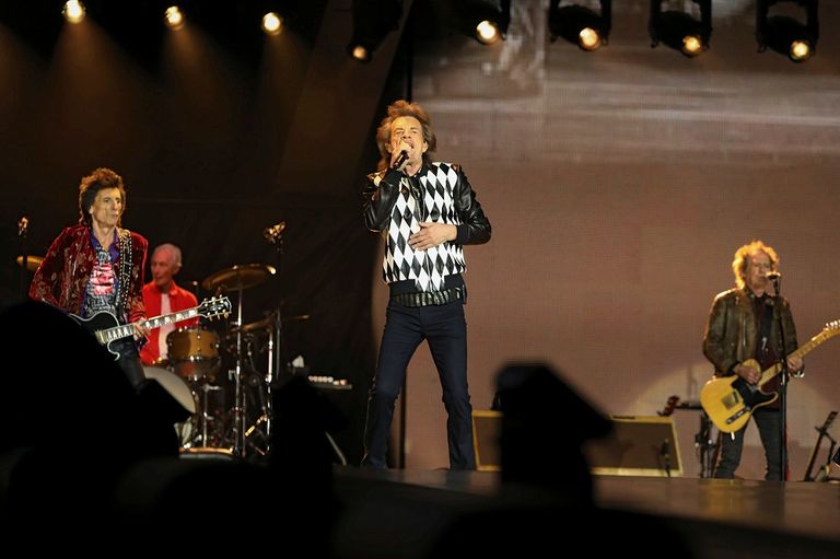 ميك جاجر المغني الرئيسي لفرقة The Rolling Stones