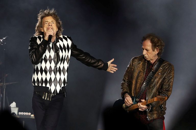 ميك جاجر المغني الرئيسي لفرقة The Rolling Stones