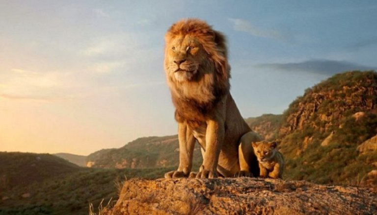 مشهد من فيلم The Lion King