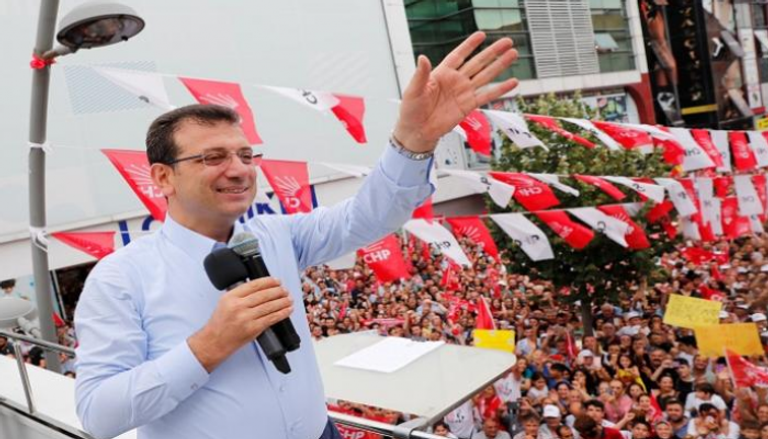 مرشح المعارضة التركية أكرم إمام أوغلو