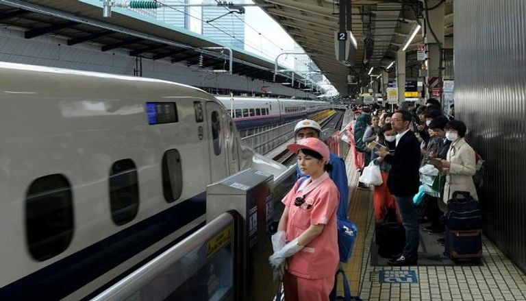 تأخر 12 ألف راكب بعد تعطّل حركة القطارات في اليابان