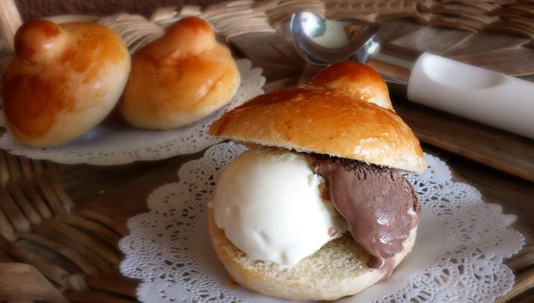 شطيرة الآيس كريم من أشهر وجبات الإفطار في إيطاليا - صورة أرشيفية