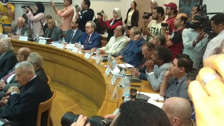 خلال مؤتمر إعلان الجوائز