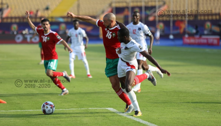 من مباراة المغرب وناميبيا