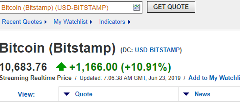 شاشة تعرض سعر عملة بيتكوين - رويترز