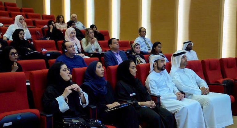 جانب من لقاء "الناشرين الإماراتيين" ومجموعة "نيلسن"