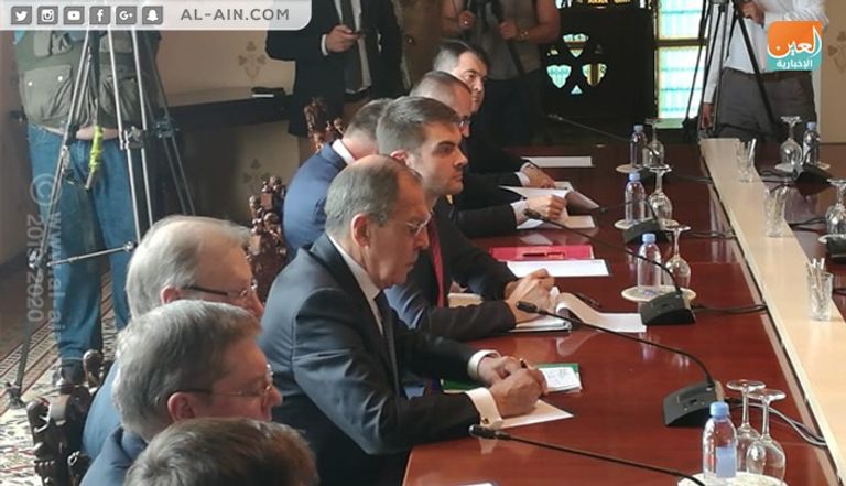 لقاء وزيري خارجية مصر وروسيا