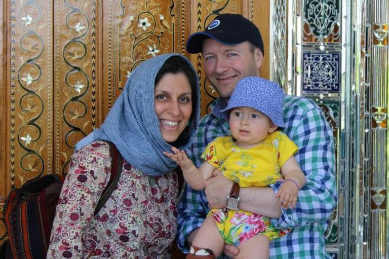 نازانين زاخاري البريطانية المعتقلة في سجون إيران