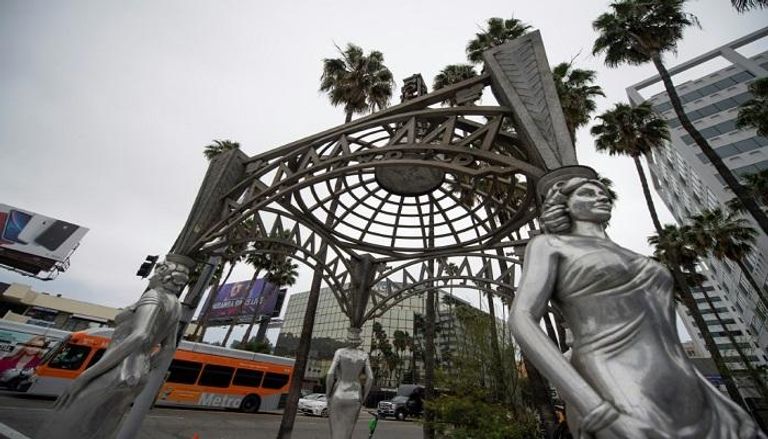 تمثال لمارلين مونرو على رصيف الفن في هوليوود 