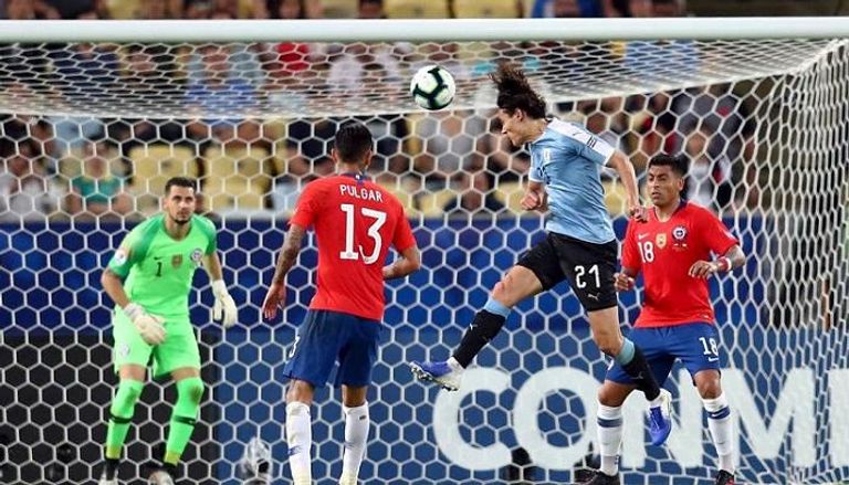 تشيلي وأوروجواي قد يجددان المواجهة في نصف النهائي