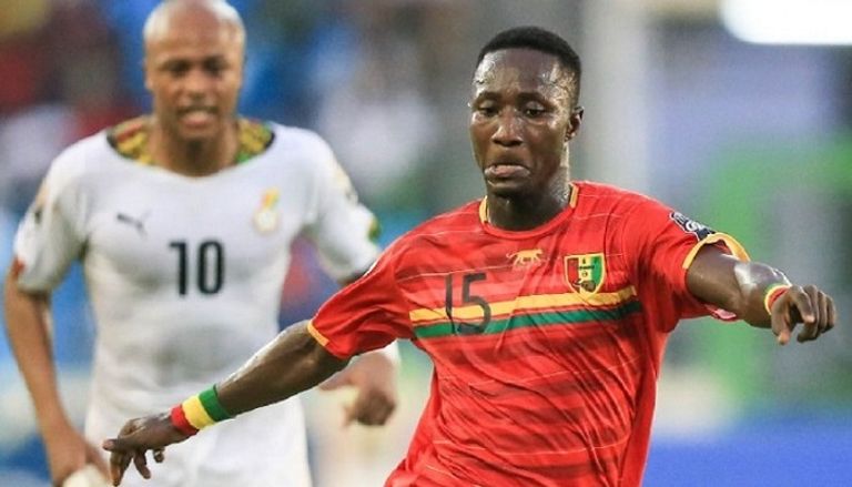 نابي كيتا لاعب وسط غينيا بول بوت