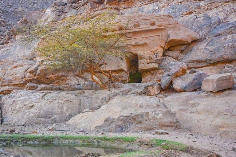 أحد الأماكن السياحية في جنوب مصر