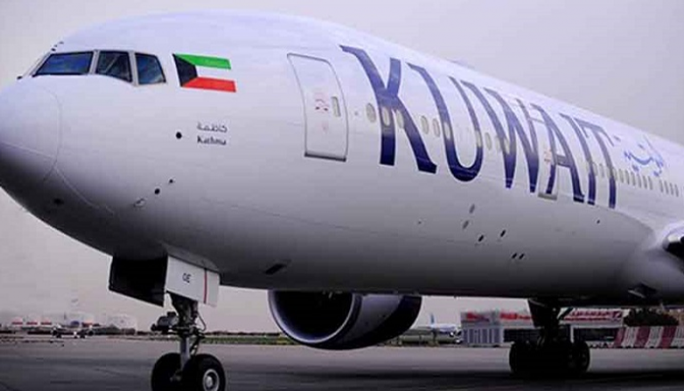 إحدى طائرات الخطوط الجوية الكويتية