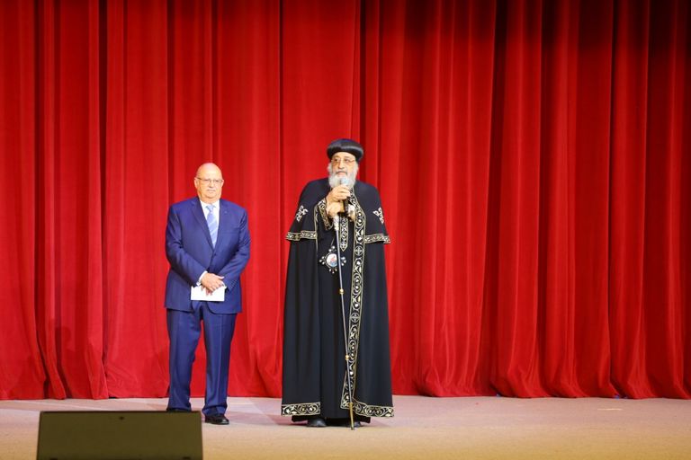 جانب من احتفالية "أوبرا مصر الطريق"
