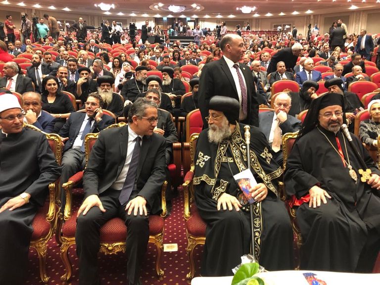 جانب من احتفالية "أوبرا مصر الطريق"