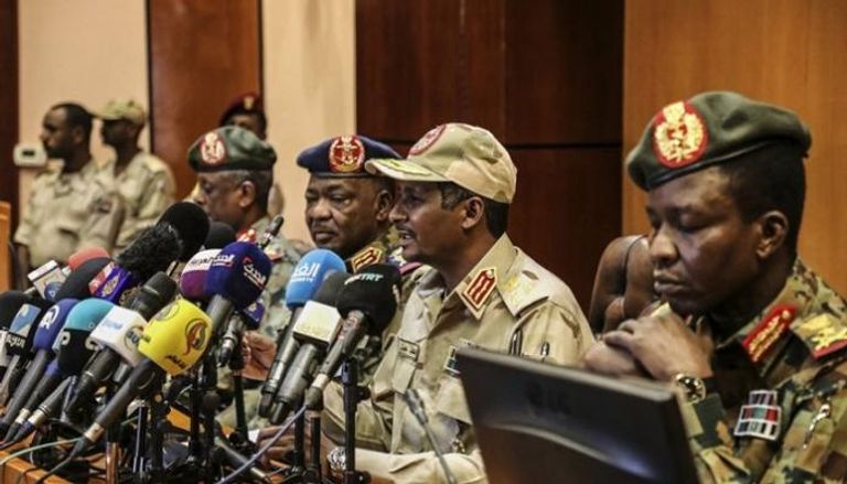 أعضاء بالمجلس العسكري السوداني