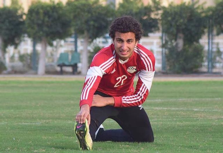 عمرو وردة لاعب منتخب مصر