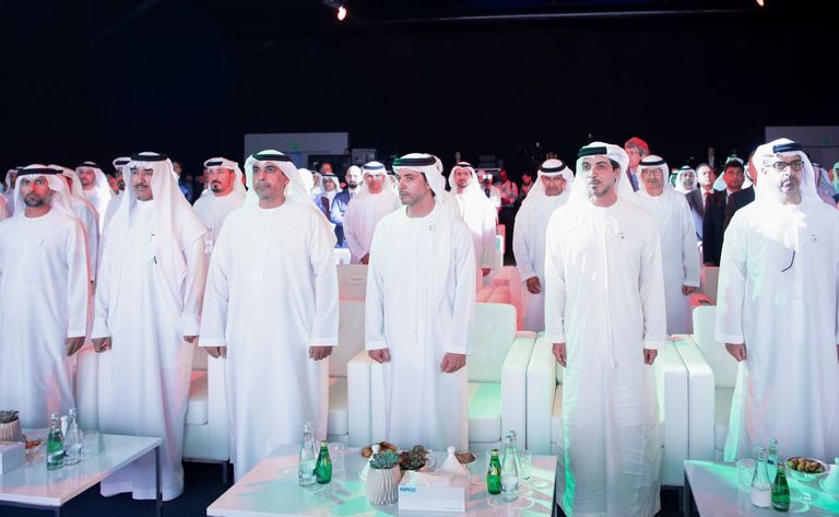 الشيخ هزاع بن زايد آل نهيان يدشن منصة