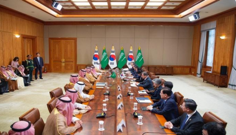 اجتماعات الوفد السعودي في كوريا الجنوبية