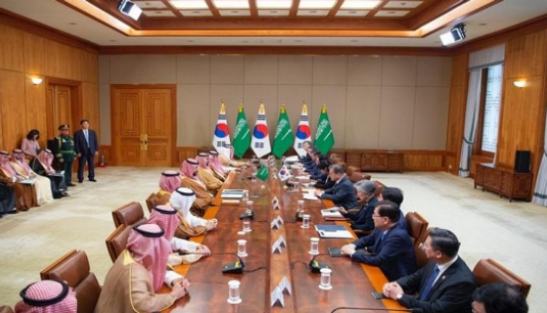 اجتماعات الوفد السعودي مع مسؤولي كوريا الجنوبية