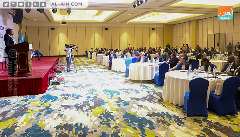 جانب من فعاليات المنتدى التجاري الإقليمي بأديس أبابا