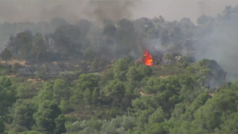 حرائق غابات في إسبانيا