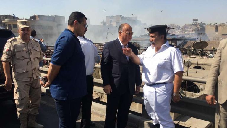 الحماية المدنية تسيطر على حريق العتبة