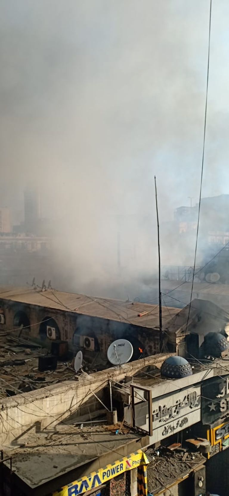 الحماية المدنية تسيطر على حريق العتبة